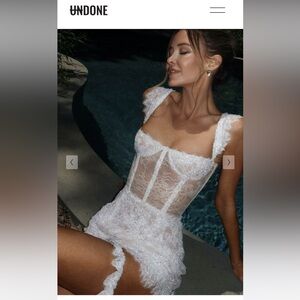 Reception wedding dress